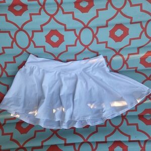 Nike White Dri-fit SKORT